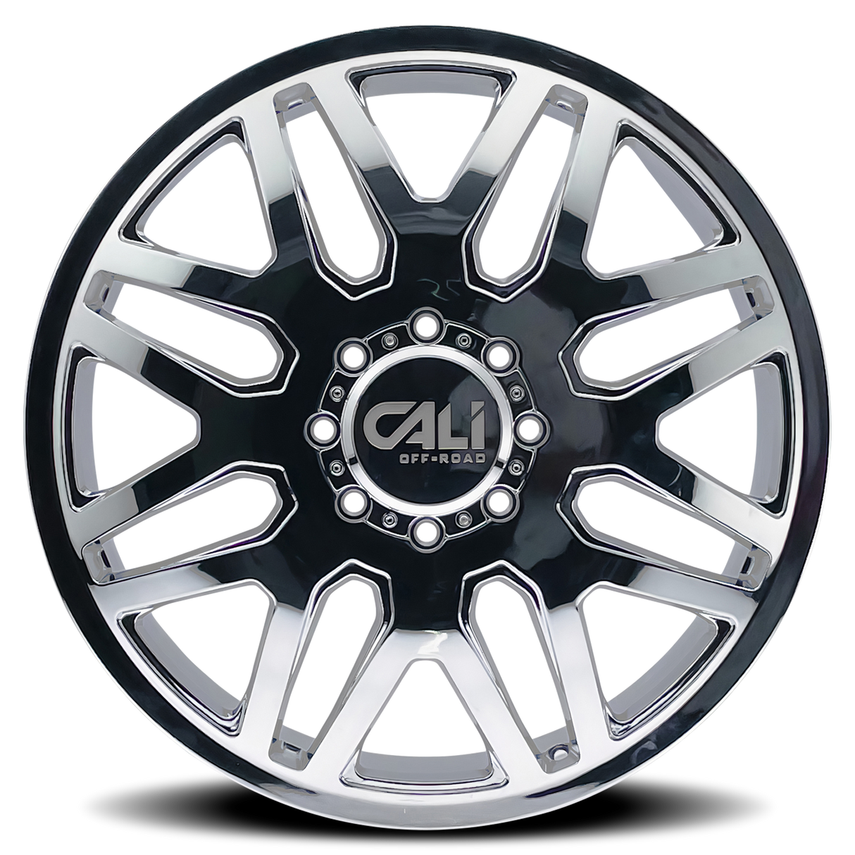 CALI OFF-ROAD INVADER DUALLY Chrome 24X8.25 +115 8X165.1 121.3