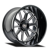 CALI OFF-ROAD AUBURN Machined/Milled 24X14 -76 8X170 125.2
