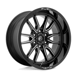 Fuel D761 CLASH Gloss Black Milled 17x9 +01 6X135 87.1