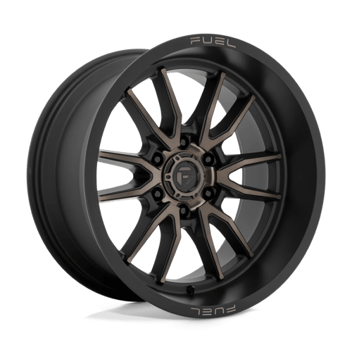 Fuel D762 CLASH Matte Black Double Dark Tint 18x9 -12 6X139.7 106.1