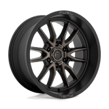 Fuel D762 CLASH Matte Black Double Dark Tint 18x9 -12 6X139.7 106.1