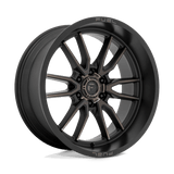 Fuel D762 CLASH Matte Black Double Dark Tint 22x10 -18 6X139.7 106.1
