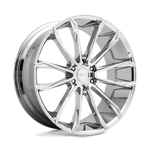 DUB S251 CLOUT Chrome Plated 24x10 +30 6X135 87.1