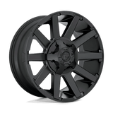 Fuel D437 CONTRA Satin Black 20x10 -18 8X170 125.1