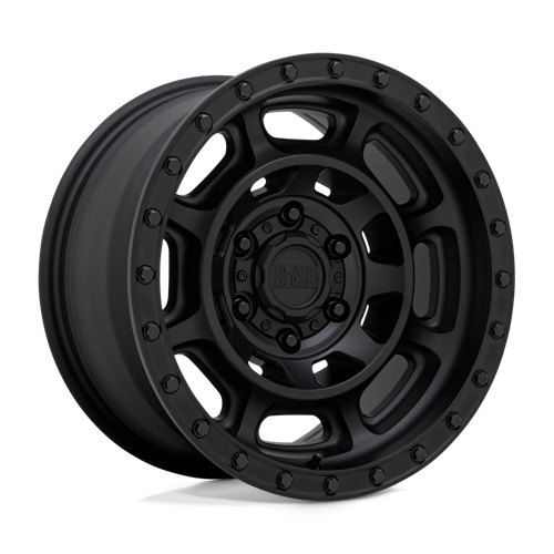 Black Rhino Hard Alloys CONVOY Matte Black 17x8.5 -10 6X139.7 112.1