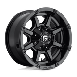 Fuel D575 COUPLER Gloss Black 17x9 -12 6X135/6X139.7 106.1