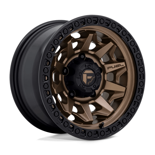 Fuel D696 COVERT Matte Bronze Black Bead Ring 15x8 -12 5X139.7 108