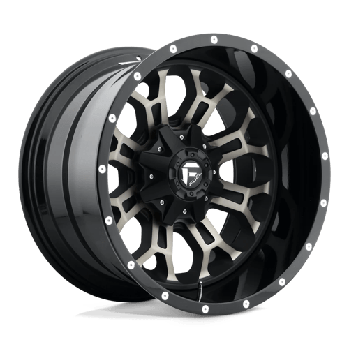 Fuel D561 CRUSH Gloss Machined Double Dark Tint 18x9 +01 5X114.3/5X127 78.1