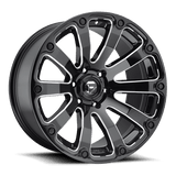 Fuel D598 DIESEL Gloss Black Milled 20x10 -18 8X165.1 125.1