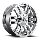 Fuel D631 SLEDGE Chrome Plated 20x10 -18 5X139.7/5X150 110.1