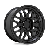 Black Rhino Hard Alloys DELTA Gloss Black 17x9.5 +12 6X139.7 112.1