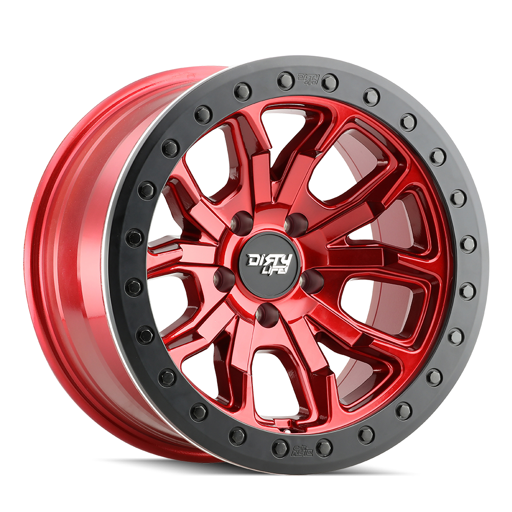 DIRTY LIFE DT-1 Red 17X9 -12 5X127 78.1