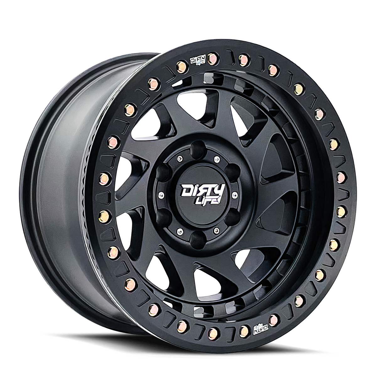 DIRTY LIFE ENIGMA RACE Black 17X9 -38 6X139.7 106