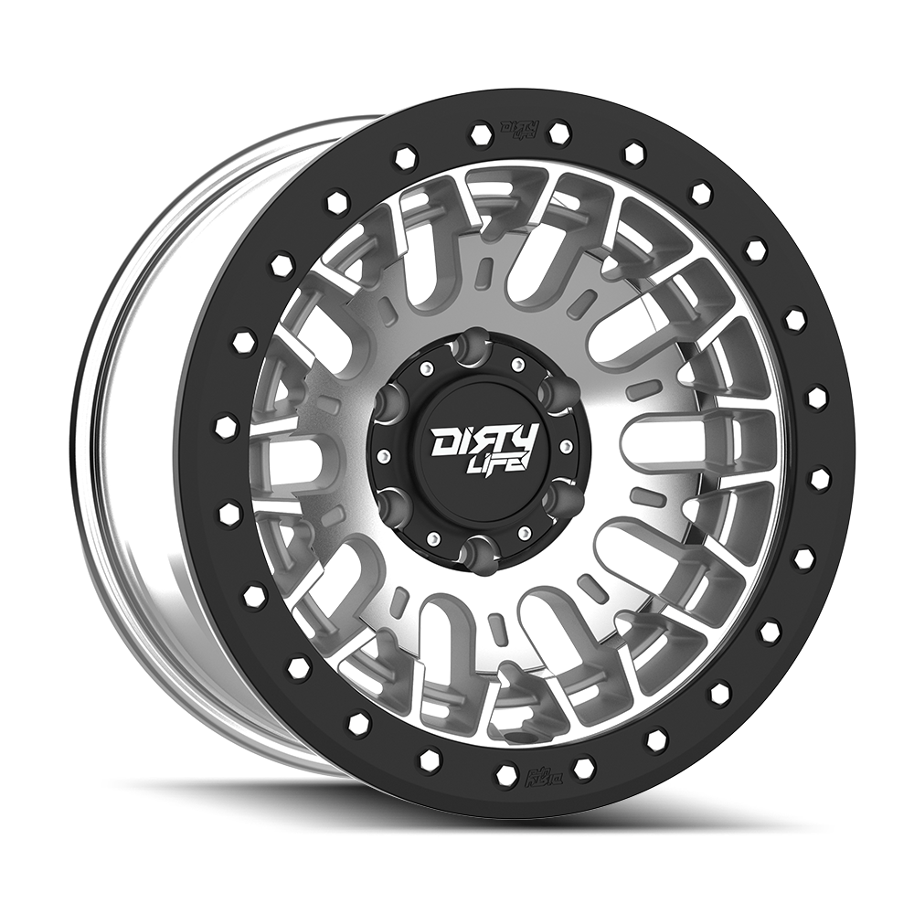 DIRTY LIFE DT-3 Machined/Milled 17X9 -12 6X139.7 106