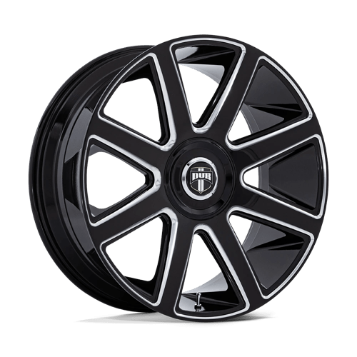 DUB DC273 PULL Gloss Black Milled 24x10 +30 6X135/6X139.7 100.3