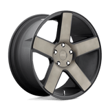 DUB S116 BALLER Matte Black Double Dark Tint 24x10 +31 6X135 87.1