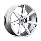 DUB S126 FUTURE Chrome Plated 22x9.5 +19 6X139.7 106.1