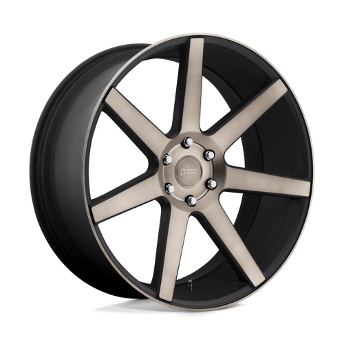 DUB S127 FUTURE Matte Black Double Dark Tint 20x9.5 +30 6X139.7 78.1