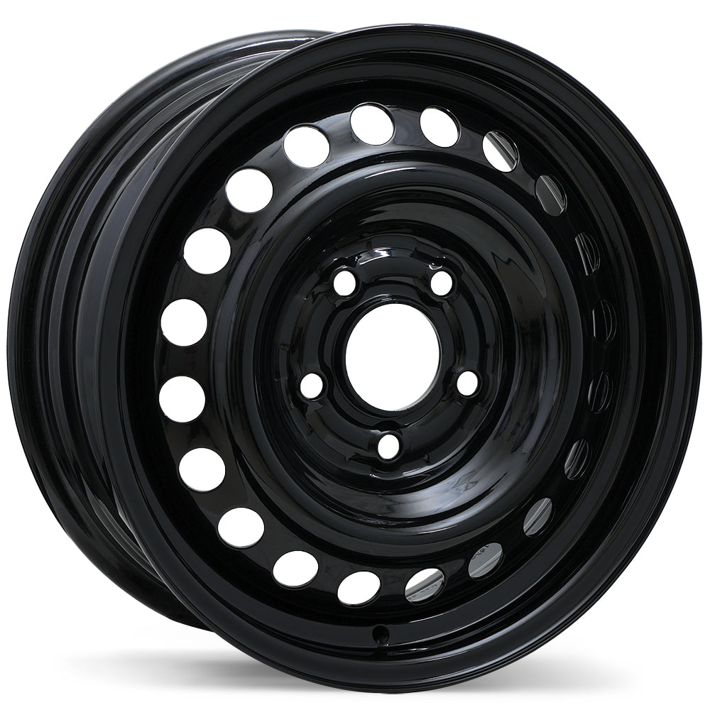 Steel / Acier Traditional / Traditionnel Black 15x6.0 +45 5x114.3 67.1