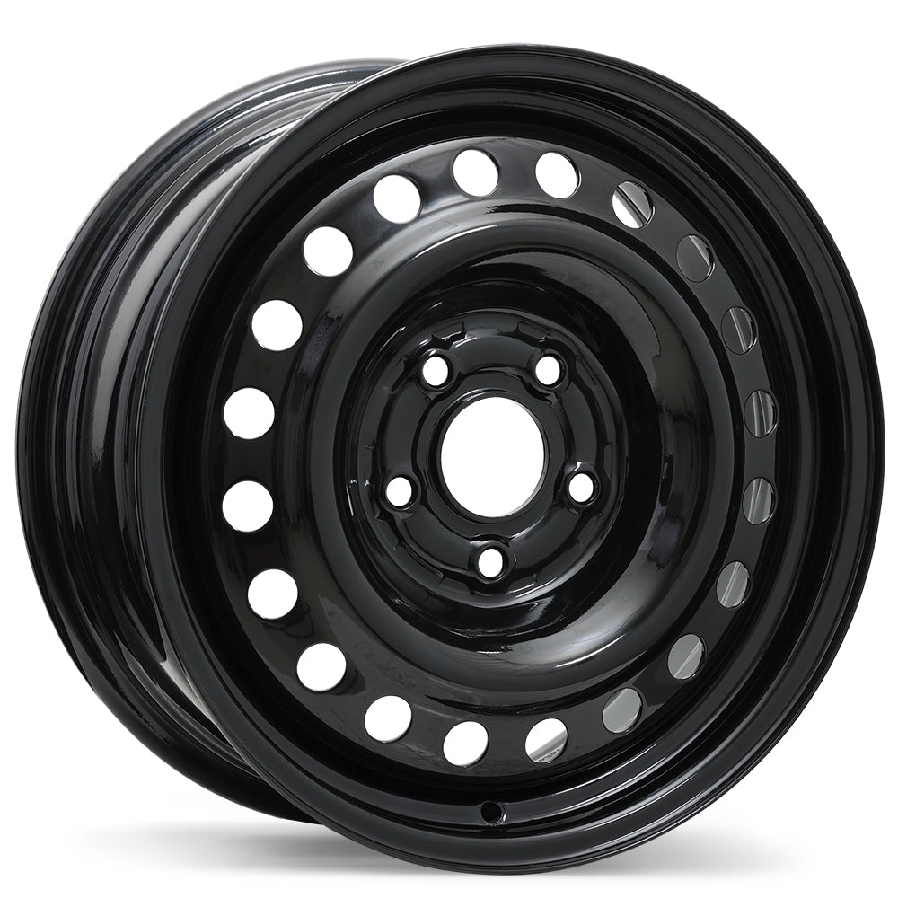 Steel / Acier Traditional / Traditionnel Black 16x6.5 +42 5x114.3 64.1