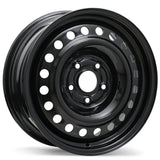 Steel / Acier Traditional / Traditionnel Black 16x6.5 +42 5x114.3 64.1