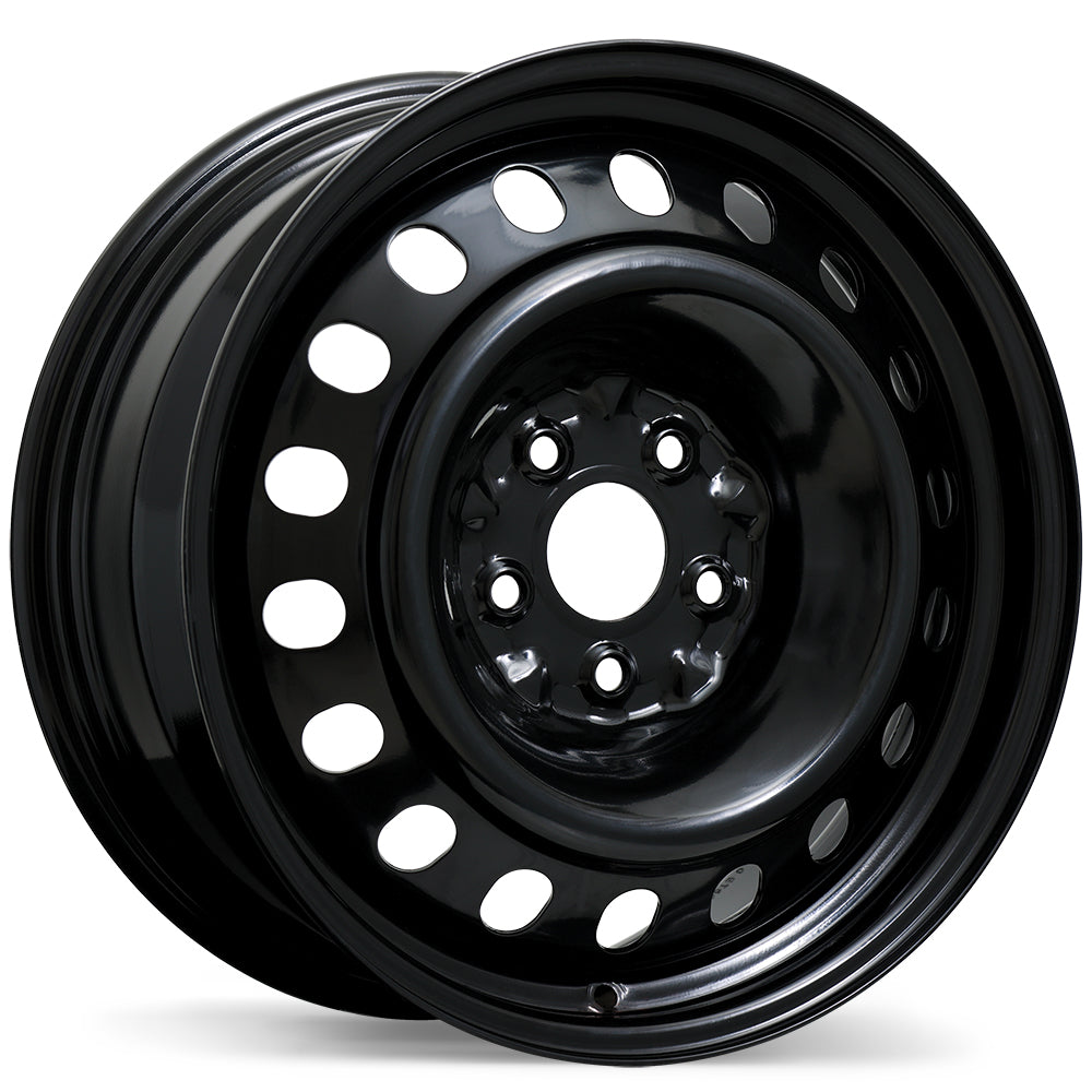 Steel / Acier Traditional / Traditionnel Black 17x7.0 +50 5x114.3 64.1