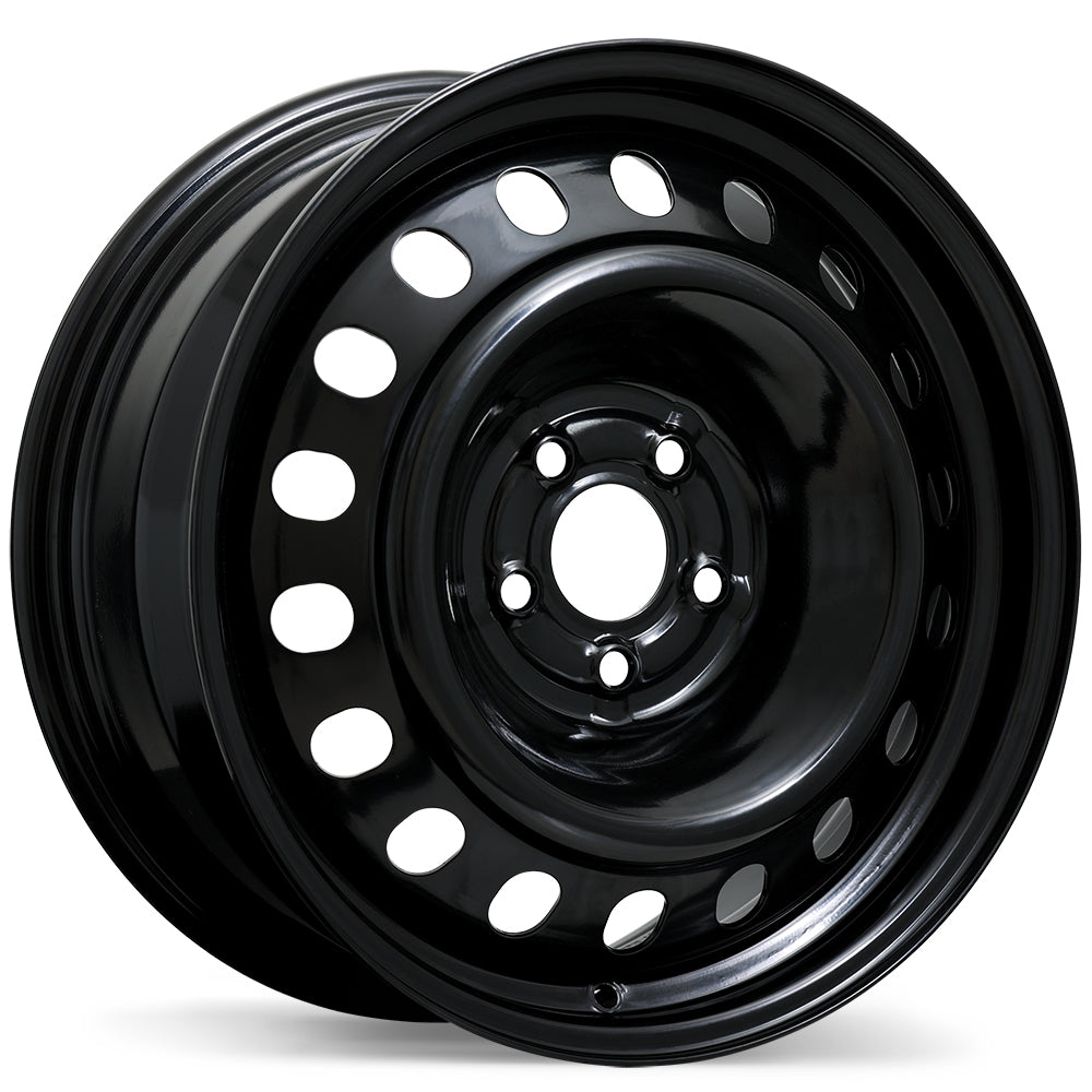 Steel / Acier Traditional / Traditionnel Black 17x7.0 +50 5x108 63.4