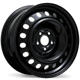 Steel / Acier Traditional / Traditionnel Black 17x7.0 +50 5x108 63.4