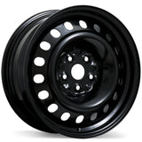 Steel / Acier Traditional / Traditionnel Black 17x7.0 +42 5x114.3 56.1