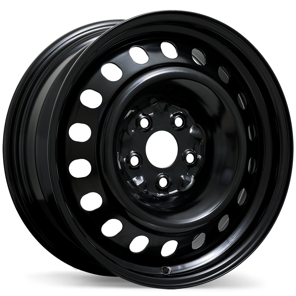 Steel / Acier Traditional / Traditionnel Black 17x7.0 +42 5x114.3 64.1