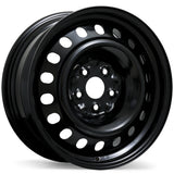 Steel / Acier Traditional / Traditionnel Black 17x7.0 +42 5x114.3 64.1
