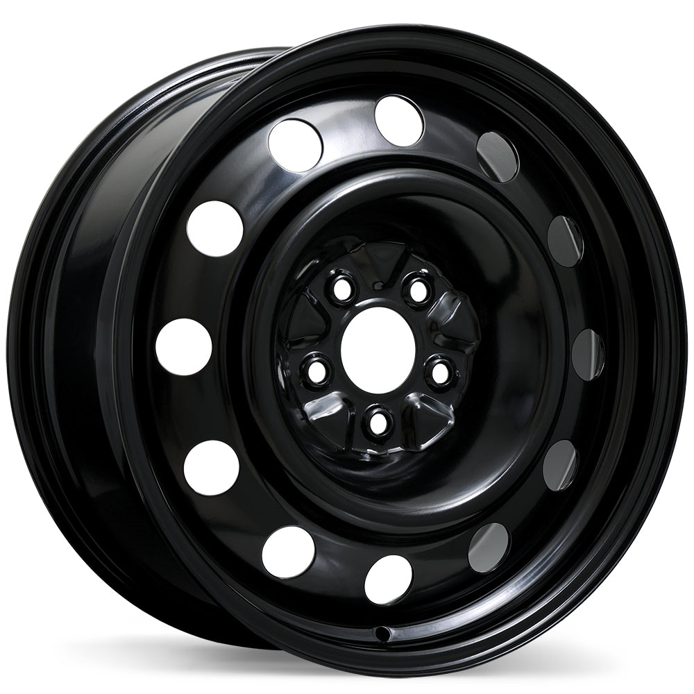 Steel / Acier Traditional / Traditionnel Black 18x7.5 +42 5x114.3 67.1