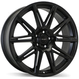 Fast Wheels Switch Satin Black 19x8.0 +40 5x108 63.4