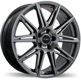 Fast Wheels Switch Titanium 20x8.0 +35 5x114.3 67.1