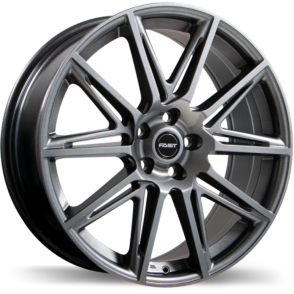 Fast Wheels Switch Titanium 19x8.0 +35 5x114.3 66.1