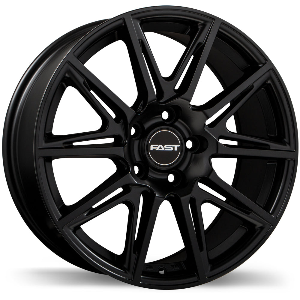 Fast Wheels Switch Satin Black 18x8.0 +45 5x120 64.1