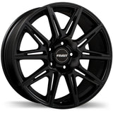 Fast Wheels Switch Satin Black 18x8.0 +45 5x120 64.1