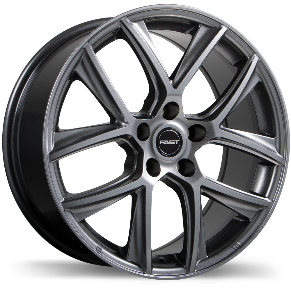 Fast Wheels Tactic Titanium 16x6.5 +45 5x114.3 66.1