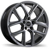 Fast Wheels Tactic Titanium 16x6.5 +45 5x114.3 66.1