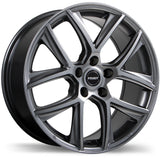 Fast Wheels Tactic Titanium 18x8.0 +35 5x114.3 66.1