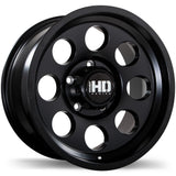 Fast HD Detour Satin Black 17x9.0 +0 5x127 87.1