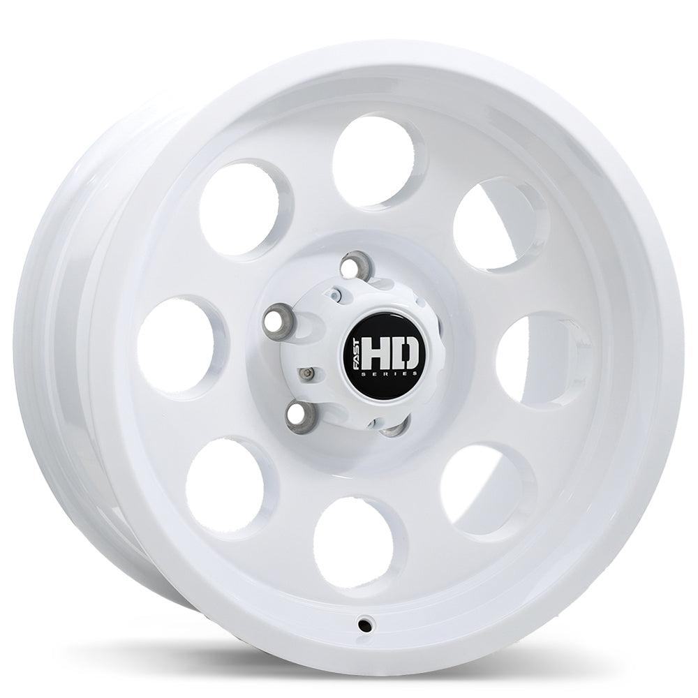 Fast HD Detour Gloss White 17x9.0 +0 5x139.7 78.1