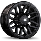 Fast HD Menace Gloss Black 18x9.0 +15 8x165.1 121.1