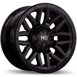 Fast HD Menace Gloss Black 20x9.0 +0 6x139.7 106.1