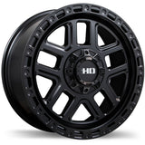 Fast HD Summit Satin Black 17x8.0 +30 5x114.3 / 127 72.6