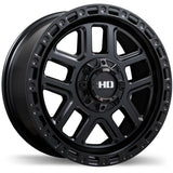 Fast HD Summit Satin Black 18x8.0 +30 6x114.3 / 120 72.6