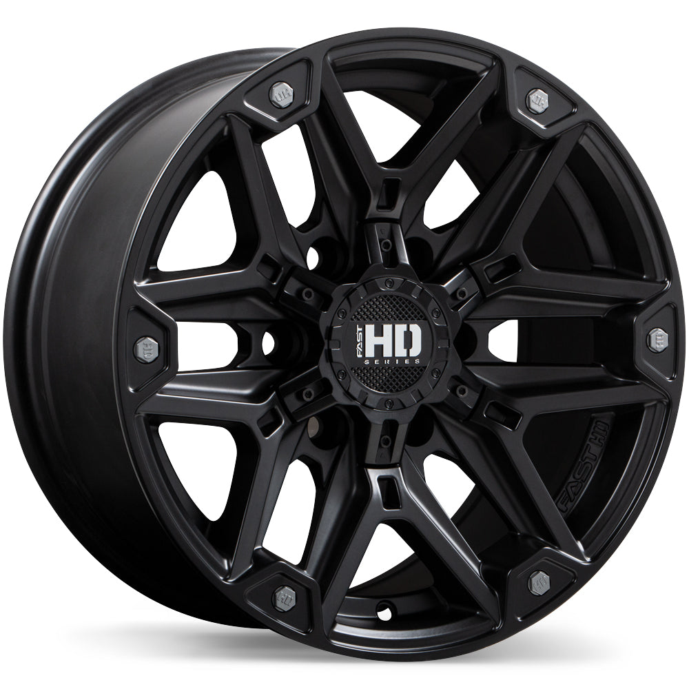 Fast HD RECON Satin Black Anthracite 16x8.0 +10 6x139.7 106.1