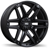 Fast HD RECON Satin Black Anthracite 20x9.0 +23 5x139.7 78