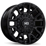 Fast HD Knuckles Gloss Black 20x10.0 +0 5x127 / 139.7 78