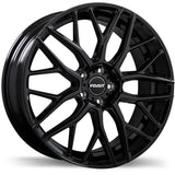 Fast Wheels Vybz Gloss Black 19x8.5 +40 5x108 72.6